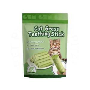 Cat Grass Teething Stick