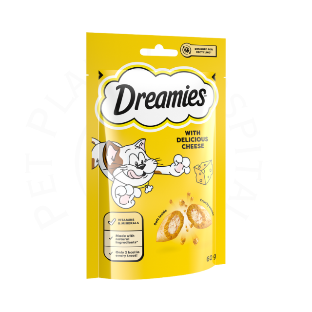DREAMIES Cat Treat Biscuits With Cheese Flavour
