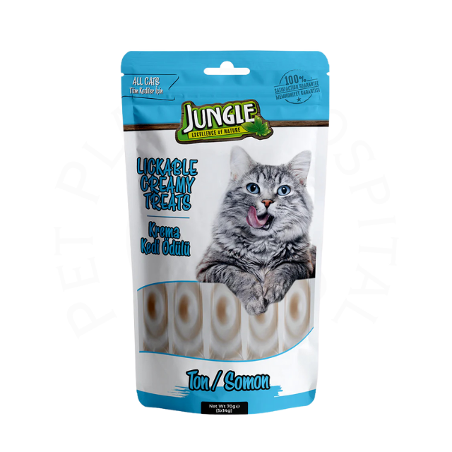 Jungle Creamy Lickable Treats for Cats