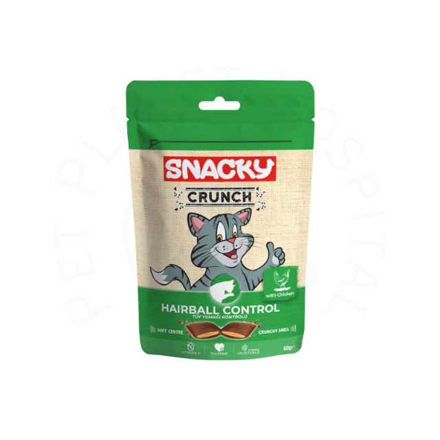 Snacky Crunch Hairball Control Cat Treat With Chicken